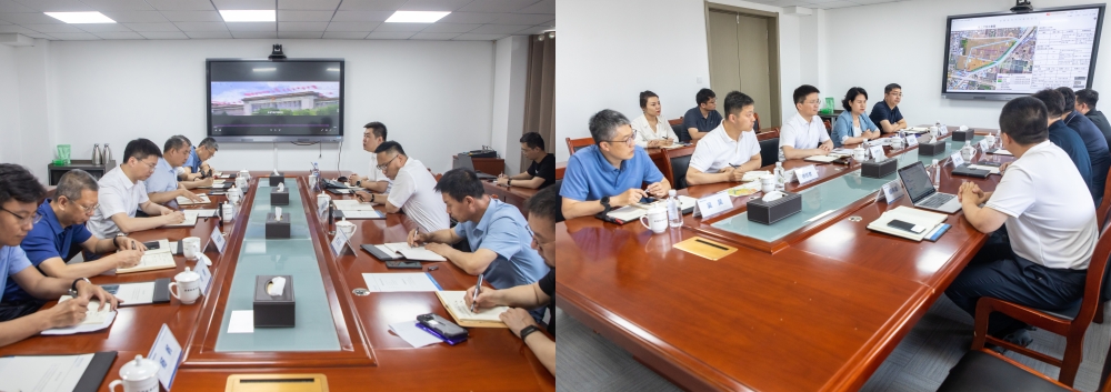 通號工程局集團等客商來我區開展合作洽談